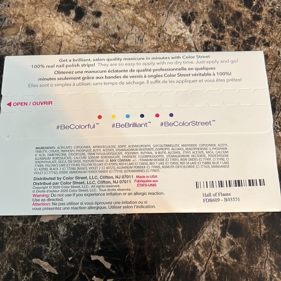 Color street hall of flame - Picture 2 of 2